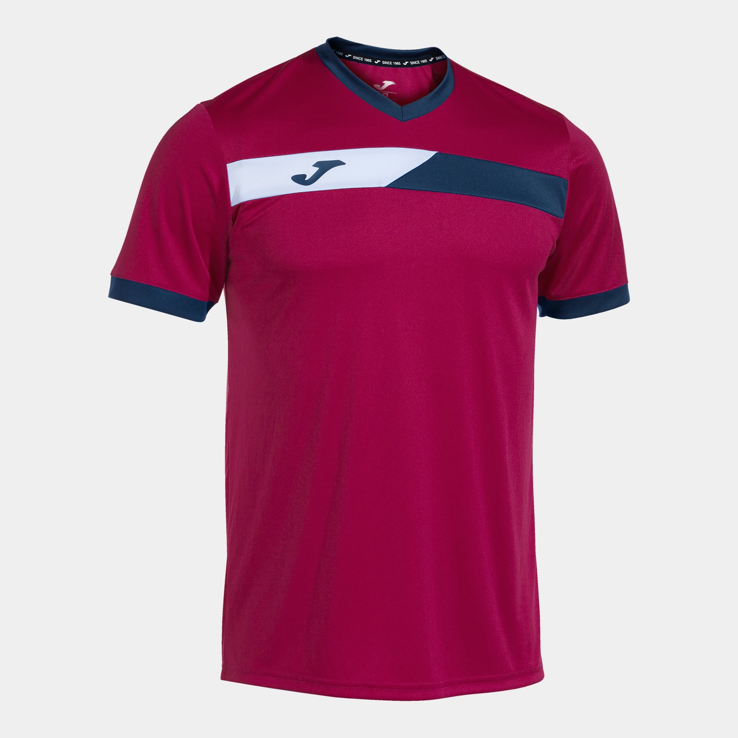 SHORT SLEEVE T-SHIRT COURT BURGUNDY