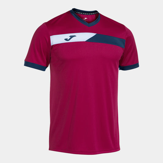 SHORT SLEEVE T-SHIRT COURT BURGUNDY